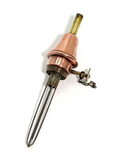 LAMPE PIGEON Copper  1900's  -