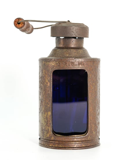 DRGM candle Lantern 1940s