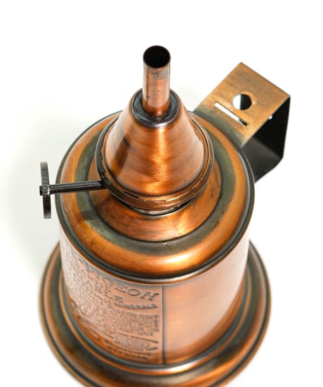 LAMPE PIGEON Copper  1900's  -