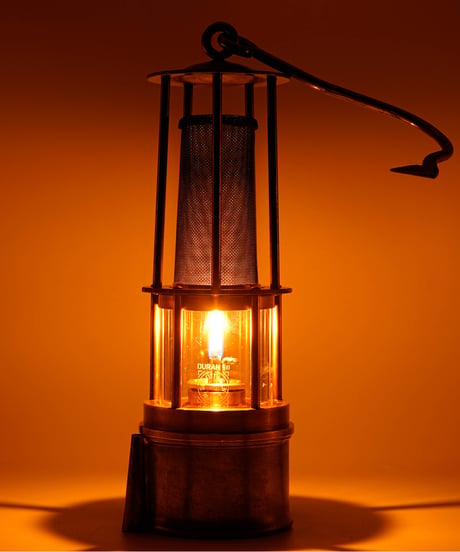 German miner's lamp