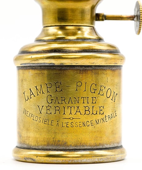 LAMPE PIGEON RAT de CAVE  1900's  -