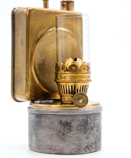 ASA Änne Sartoris in Wuppertal Barmen Carbide Lamp (Oil Specification) 1900's -