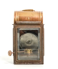 FR. STÜBGEN EISENBAHN SIGNAL-HANDLATERNEN  model 1013 copper 1910’s