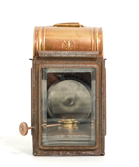 FR. STÜBGEN EISENBAHN SIGNAL-HANDLATERNEN  model 1013 copper 1910’s