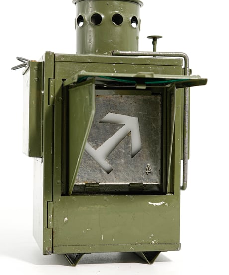 French/Belgium army signal lamp ww2  40's -