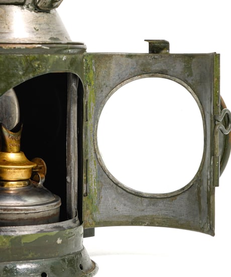 C.EASTGATE & SON Birmingham British Army RAILWAY Lantern 1945's -