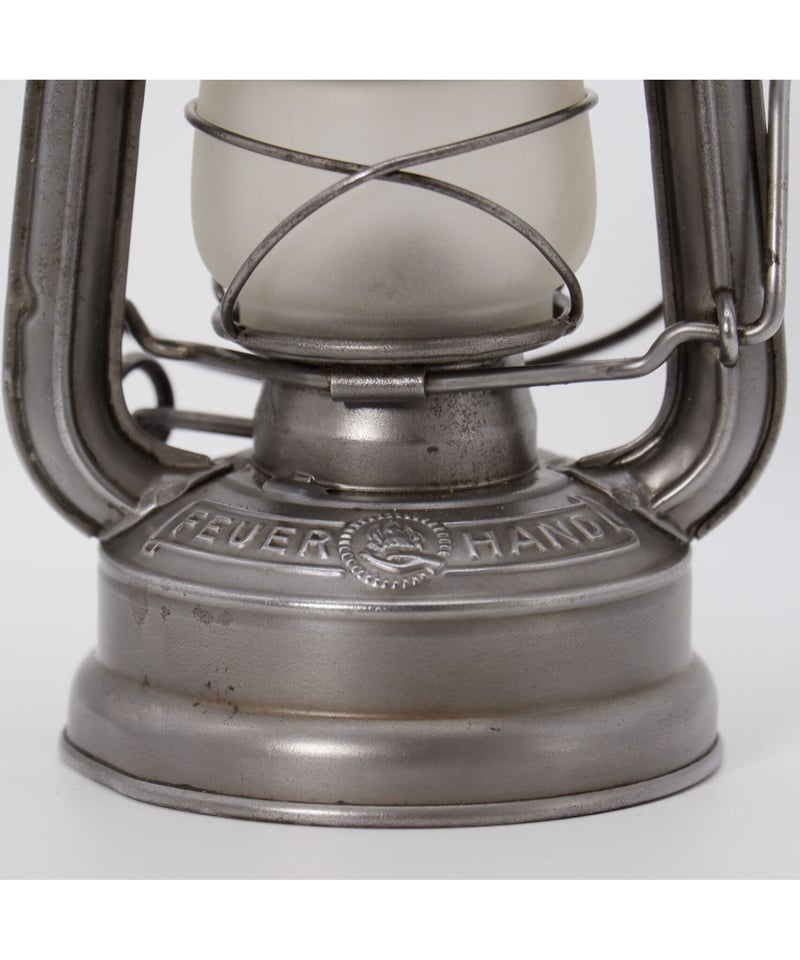 ライト・ランタン WW2 FEUERHAND 75 Atom stk FEUERHAND 75 ATOM STK blue glass side stay | Oldman's lantern