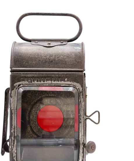 RAYDYOT RAILWAY Lantern 1900's~