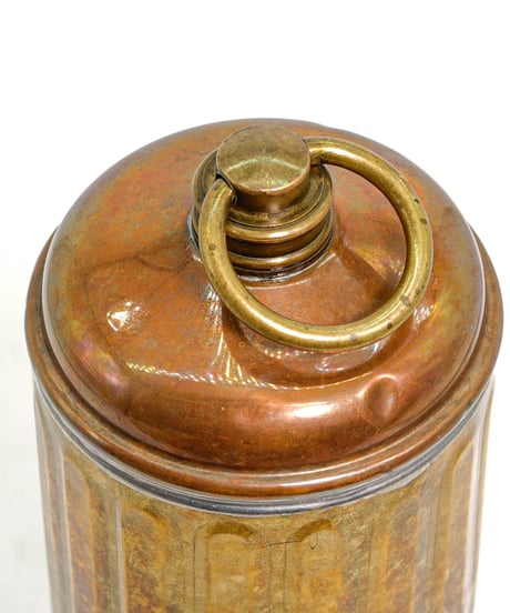 MANUFRANCE hot water brass 1.5L can 1920's