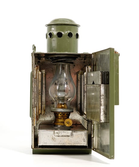 French/Belgium army signal lamp ww2  40's -