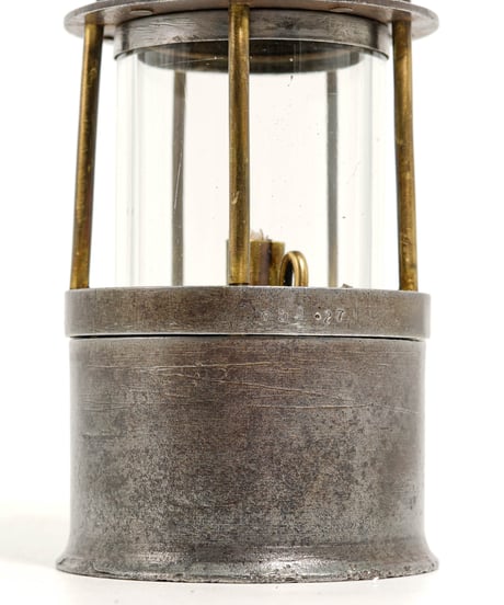 German miner's lamp 1920's ~