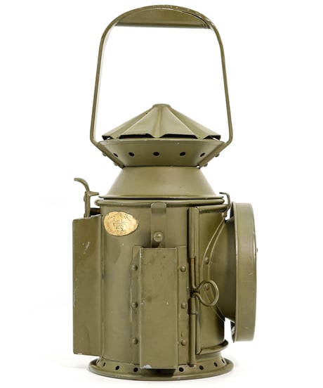 C.EASTGATE & SON Birmingham British Army RAILWAY Lantern 1952's -