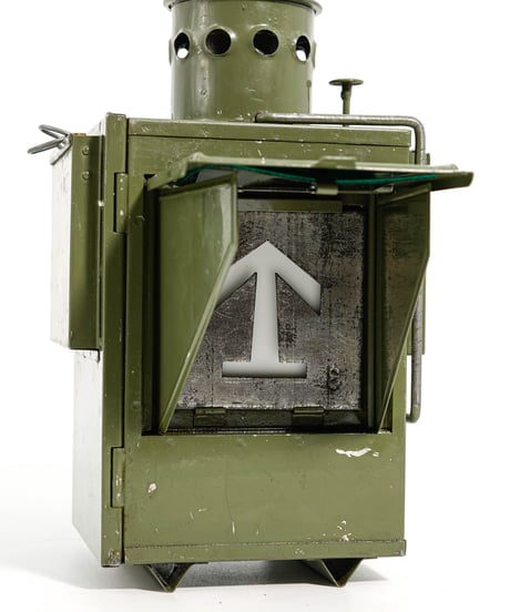 French/Belgium army signal lamp ww2  40's -