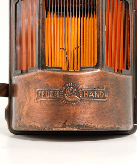 FEUERHAND Candle Lantern Copper plated model 50's