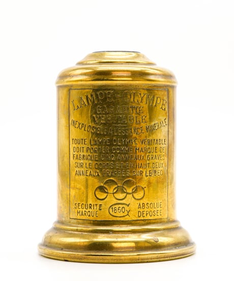 LAMPE OLYMPE 1900's -