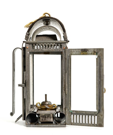 WILHELM BARTH fireman lantern