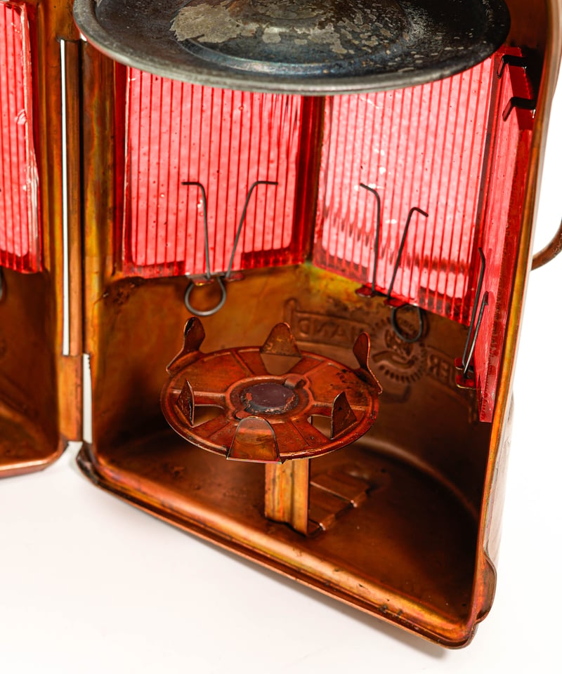 FEUERHAND Candle Lantern Copper plated model 50