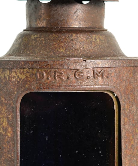 DRGM candle Lantern 1940s