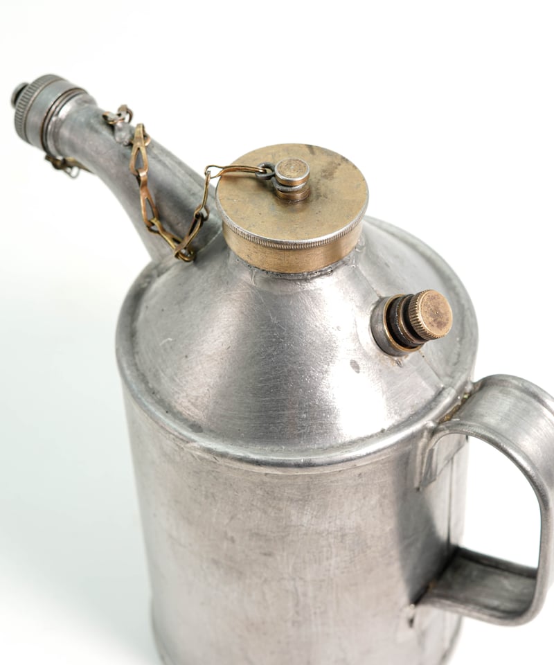 Oil can 1930's 頃 アンティーク Vintage 1930s Oilzum Motor Oil Can