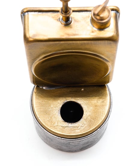 ASA Änne Sartoris in Wuppertal Barmen Carbide Lamp (Oil Specification) 1900's -