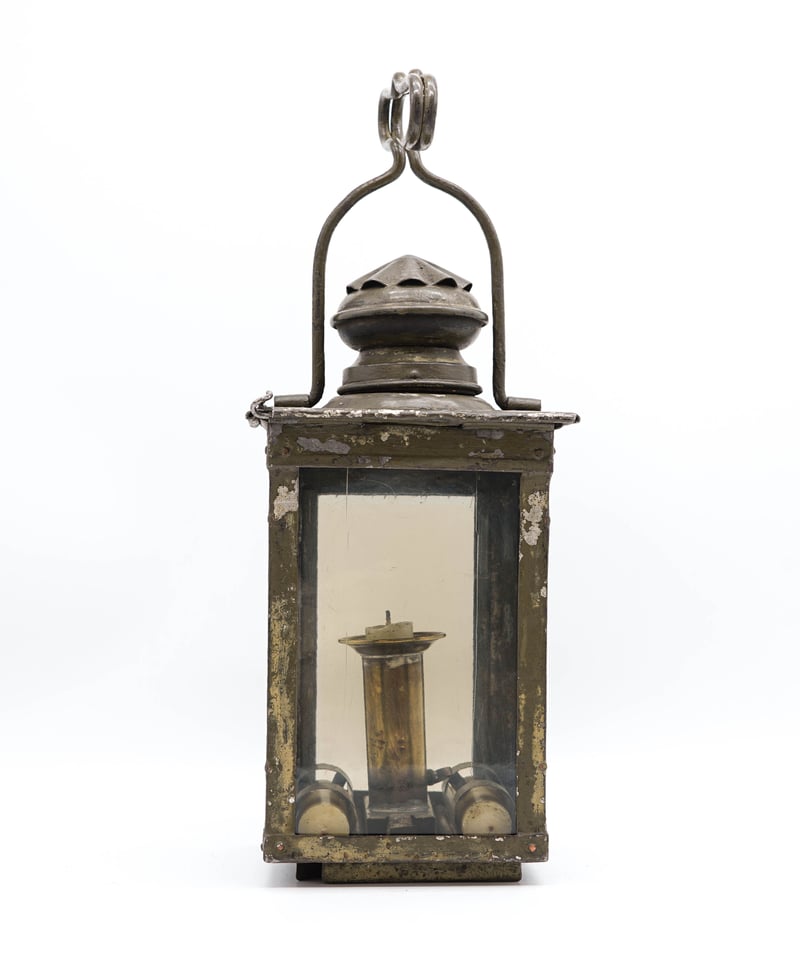 Swiss Army Caisson Lantern 1930's | 森の古物店 野屋