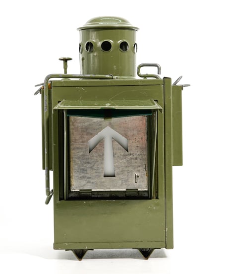 French/Belgium army signal lamp ww2  40's -