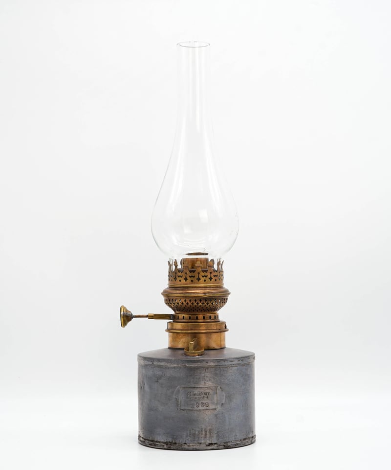 Paul Hirsekorn Oil Lamp made in Germany 39's ~