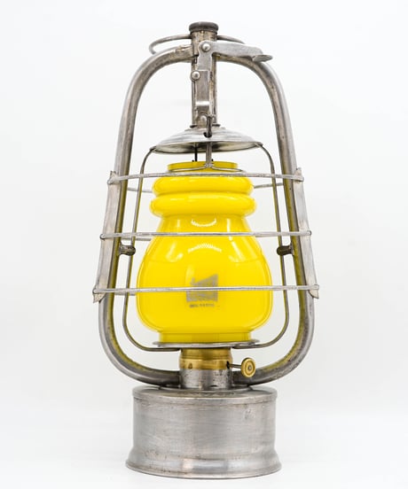 EGLOFF & CIE TURGI SUISSE  HELVETIA Clear and Yellow Globe  1930's 〜 1942's