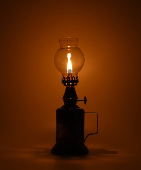 OLYMPE PIGEON Lamp 1900's