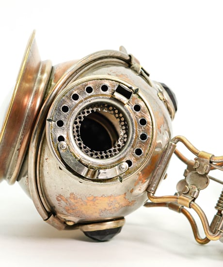 MANHATTAN BRASS CO. “QUEEN” BICYCLE LANTERN 1897’s -