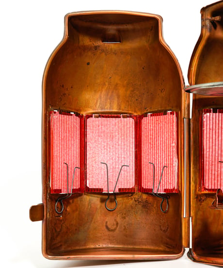 FEUERHAND Candle Lantern Copper plated model 50's