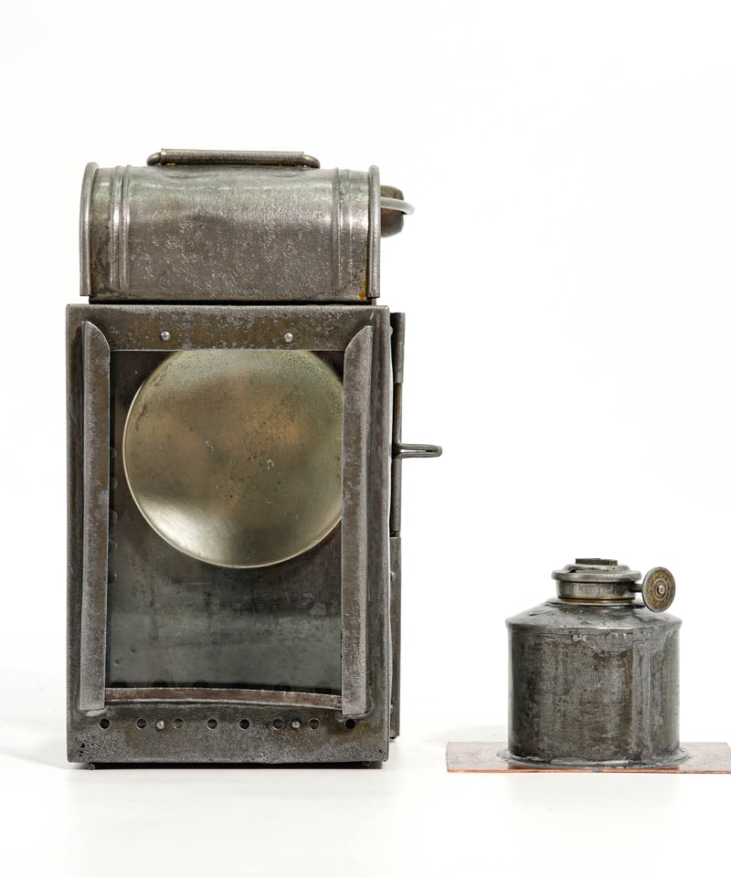 ビンテージランプ　海外　鉄道 GERMANY RAILWAY Lantern 1900's~ | 森の古物店 野屋