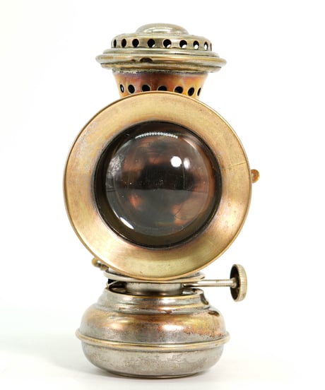 MANHATTAN BRASS CO. “QUEEN” BICYCLE LANTERN 1897’s -