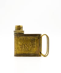 TINOL OIL LAMP BRASS 40's -