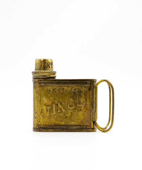 TINOL OIL LAMP BRASS 40's -