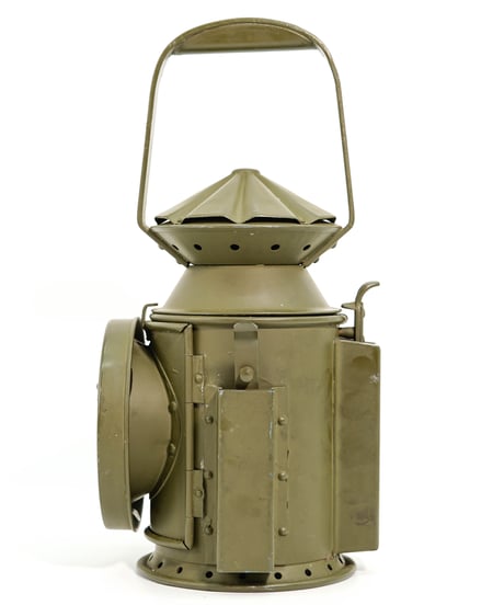 C.EASTGATE & SON Birmingham British Army RAILWAY Lantern 1952's -