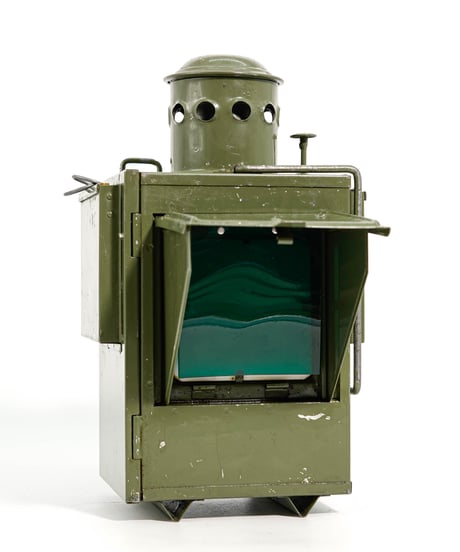 French/Belgium army signal lamp ww2  40's -