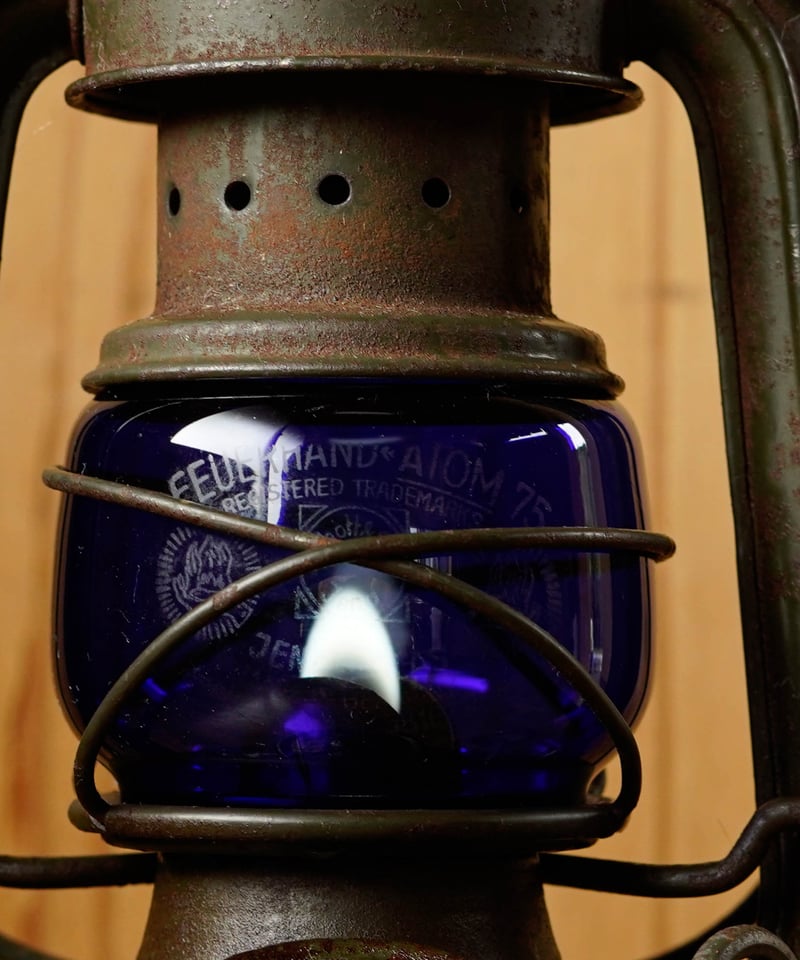 FEUERHAND 75 ATOM 2nd olive drab Blue 1940's ~