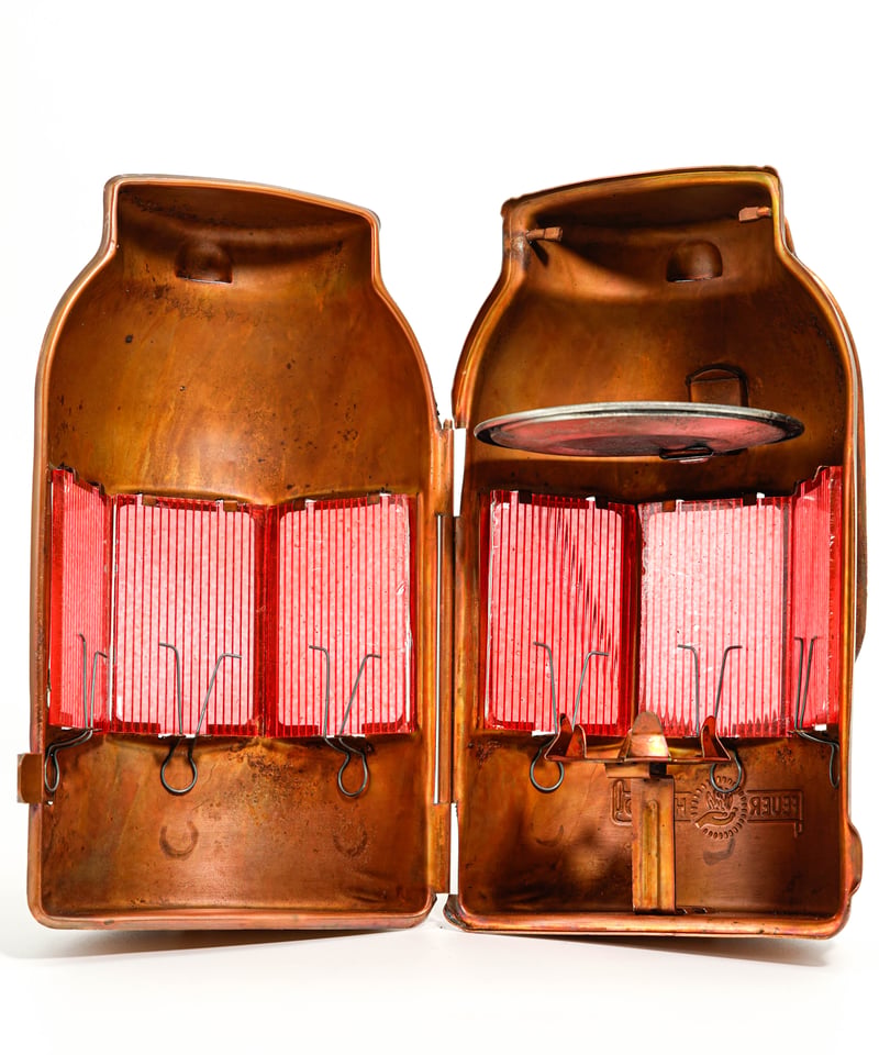 FEUERHAND Candle Lantern Copper plated model 50