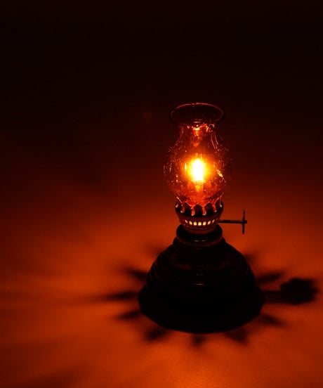 mini  oil lamp  1900’s