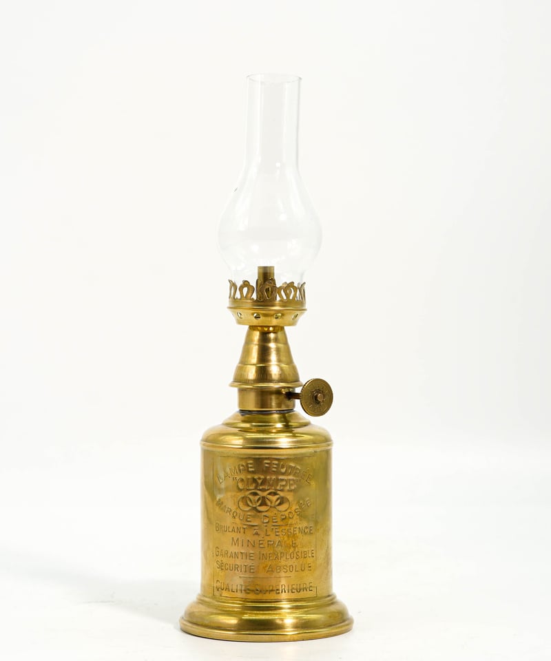 フランスのアンティークオイルランプ PIGEON社のピジョンランプです