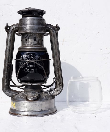 feuerhand 275 baby black out blue glas