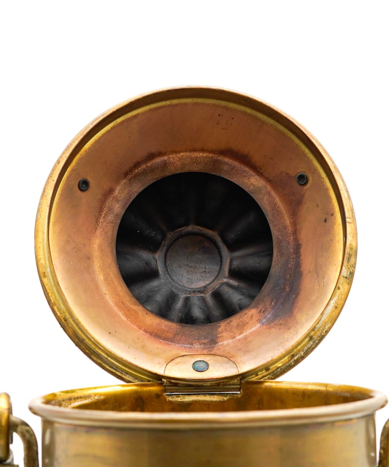 Brass marine lamp made in England | 森の古物店 野屋