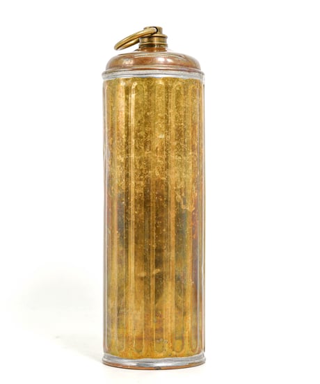 MANUFRANCE hot water brass 1.5L can 1920's