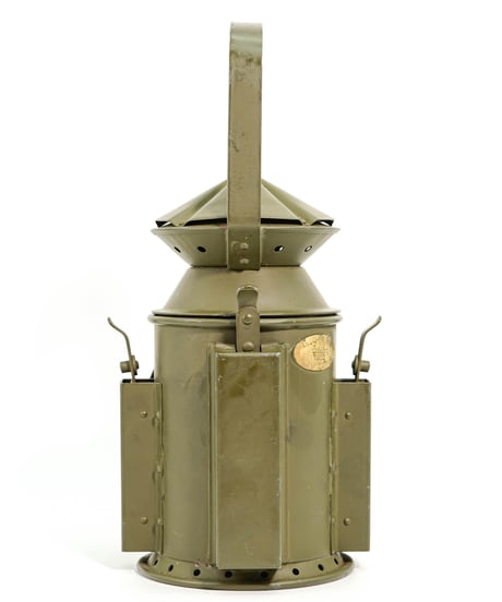 C.EASTGATE & SON Birmingham British Army RAILWAY Lantern 1952's -