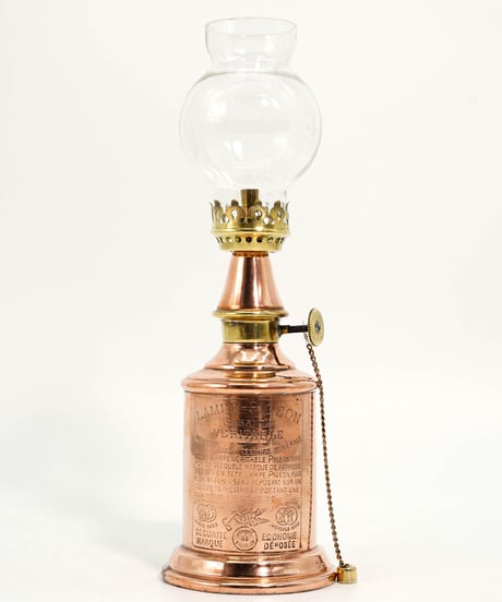 LAMPE PIGEON Copper  1900's  -