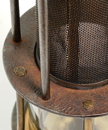 German miner's lamp 1920's ~