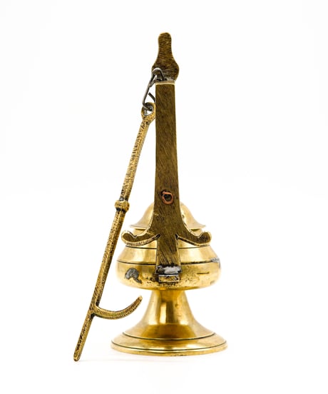 Brass plating Oil Lamp
