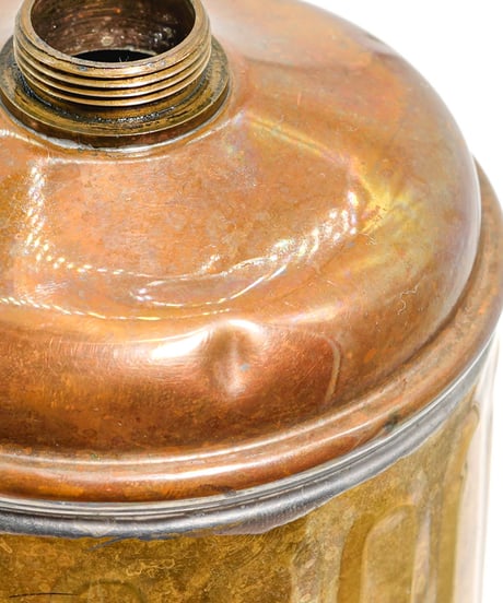 MANUFRANCE hot water brass 1.5L can 1920's
