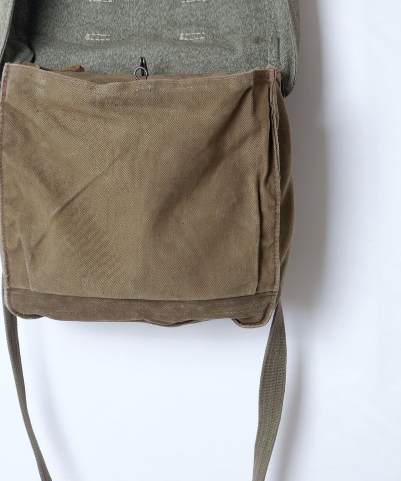 swiss army bread bag salt and pepper 1966 | 森の古